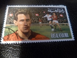 Ras Al Khaima - Richard Durr - 3 Riyals - Air Mail - Multicolore - Oblitéré - Année 1972 - - Used Stamps
