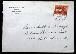 Greenland 1978 Letter To  Denmark.8-6-1978 GODTHÅB  ( Lot 304) - Cartas