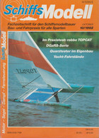 Revue - Schiff - Schiffs Modell  Okt 1992 - Robbe Topcat - DGzRS Serie Quartztester Im Eigenbau - Automobili & Trasporti