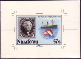 TONGA Cromalin Proof 1990 - Shows George Washington - George Washington