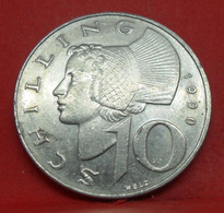 10 Schilling 1990 - TTB+ - Ancienne Pièce De Monnaie Autriche Collection - N20908 - Oesterreich