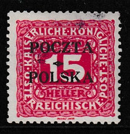 POLAND 1919 Krakow Fi D3 Mint Hinged Forgery - Ungebraucht