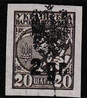 1921 Poland Ukraine POLISH KORPS BEKAHALOSK Unissued 2 Gr/20szag Used - Varietà E Curiosità