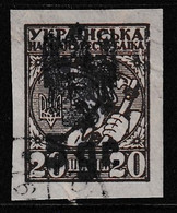 1921 Poland Ukraine POLISH KORPS BEKAHALOSK Unissued 5 Gr/20szag Used - Variétés & Curiosités