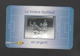 FRANCE / 2010 / Y&T N° AA 430 ** : Le Football Gravure/gaufrage à Chaud Argent - (sous Blister Cartonné) X 1 - Adhesive Stamps