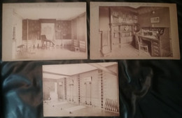 3 Photos Originales - 41 Rue De A Pomppe Paris - Salle De BOXE ( Gym ) - An 1900 - Otros & Sin Clasificación