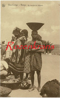 Belgisch Congo Belge Bas-Congo Bangu Ethnique Ethnic Native Type D'Homme Hommes De La Region Au Marche De Kitobola CPA - Belgisch-Kongo