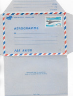 CONCORDE - 1969 - LETTRE AEROGRAMME COMPLETE - Luchtpostbladen