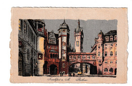 Frankfurt, Rauthaus Old Postcard Not Posted? B210915 - Aurich