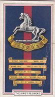 42 Kings Regt   - Army Badges 1939 - Gallaher Cigarette Card - Original - Military - Gallaher