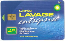 # Carte A Puce Portemonnaie Lavage Mobil 48 - Entreprise  Tres Bon état - Colada De Coche