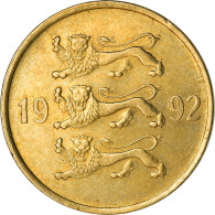 Monnaie, Estonia, 20 Senti, 1992, TTB, Aluminum-Bronze, KM:23 - Estonia