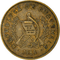 Monnaie, Guatemala, Centavo, Un, 1986, TB+, Laiton, KM:275.3 - Guatemala