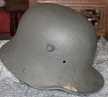 Coque De Casque Allemand Modéle 1916 - 1939-45