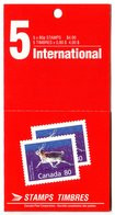 RC 16989 CANADA BK129 PEARY CARIBOU ISSUE CARNET COMPLET FERMÉ CLOSED BOOKLET NEUF ** TB MNH VF - Volledige Boekjes