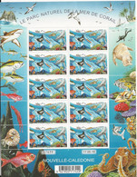 Nlle Calédonie - 2016 - Feuillet - N° 1273 Parc Naturel De La Mer De Corail ** - Unused Stamps