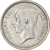 Monnaie, Belgique, 5 Francs, 5 Frank, 1934, TTB, Nickel, KM:97.1 - 5 Frank & 1 Belga