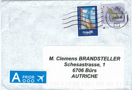 Charleroi 2021 - Magritte - Bläuling Polyommatus Icarus - Storia Postale