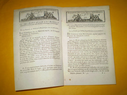 Loi An VIII: Poste:règlement Sur Les Franchises Postales & Contreseing Lettres Paquets.Militaires Invalides Feuille De R - Décrets & Lois