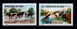 Niger - YV 259 à 260 N** Complete , Cure Salée D"In-Gall - Níger (1960-...)
