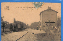 89 - Yonne -   Villebougis Saint Serotin - La Gare  - Train    (N5980) - Villebougis