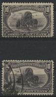 USA N° 290 / N° 134 (x2) Value 45 € Ministry Of Emigration. Used - Oblitérés