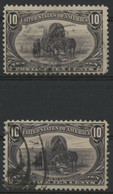 USA N° 290 / N° 134 (x2) Value 45 € Ministry Of Emigration. Used - Gebraucht