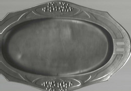 Plat ART DECO Ou JUGENDSTIL De Marque BIRGIT ZINN - Portate