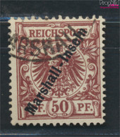 Marshall-Inseln (Dt. Kol.) 12 Geprüft Gestempelt 1900 Aufdruckausgabe (9648314 - Marshall Islands