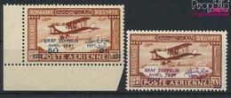 Ägypten 156-157 (kompl.Ausg.) Postfrisch 1931 Luftschiff Graf Zeppelin (9648156 - Unused Stamps