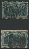 USA N° 238 / N° 89 (x2) Value 150 € 15c Columbus / R. Balaca. Used - Usados