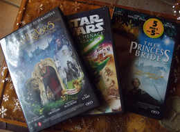 Lot 3 Film  : De Maanprinses - Star Wars LEGO - The Princes's Bride - Children & Family