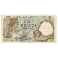 France, 100 Francs, Sully, 1941, P. Rousseau And R. Favre-Gilly, 1941-02-06 - 100 F 1939-1942 ''Sully''