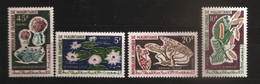 Mauritanie 1964 N° 184 / 7 ** Nénuphars, Nymphaea Lotus, Acacia Gommier, Adenium Obesum, Caralluma, Miel, Rose Du Désert - Mauritania (1960-...)