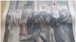 1915 LE ROI DES BELGES HOPITAL - LES INSTANTANES DE LA GUERRE - IMPÉRATRICE D'ALLEMAGNE  - LE PETIT JOURNAL - General Issues