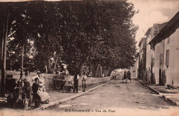 13 / MARIGNANE / VUE DU PONT / JOLIE CARTE / TAMPON MILITAIRE - Marignane