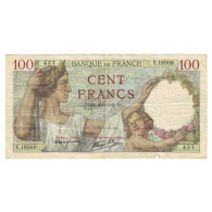 France, 100 Francs, Sully, 1941, P. Rousseau And R. Favre-Gilly, 1941-01-30 - 100 F 1939-1942 ''Sully''