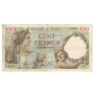 France, 100 Francs, Sully, 1940, P. Rousseau And R. Favre-Gilly, 1940-05-02 - 100 F 1939-1942 ''Sully''