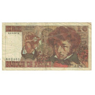 France, 10 Francs, Berlioz, 1977, P. A.Strohl-G.Bouchet-J.J.Tronche, 1977-03-03 - 10 F 1972-1978 ''Berlioz''