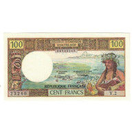 Billet, Tahiti, 100 Francs, KM:23, NEUF - Papeete (Frans-Polynesië 1914-1985)