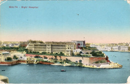 CPA MALTE Bighi Hospital (pendant La Guerre De 14, Voir Explications Derrière) - Malta