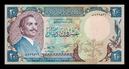 Jordania Jordan 20 Dinars 1985 Pick 22c Sign 17 SC UNC - Jordanie