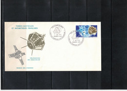 TAAF 1978 Space / Raumfahrt  Measurement Of Kerguelen From Space FDC - Oceania