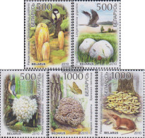 Weißrussland 828-832 (complete Issue) Unmounted Mint / Never Hinged 2010 Mushrooms - Bielorussia