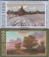 Weißrussland 784-785 (complete Issue) Unmounted Mint / Never Hinged 2009 National Art Museum - Bielorussia