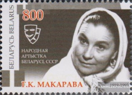 Weißrussland 783 (complete Issue) Unmounted Mint / Never Hinged 2009 Galina Makarowa - Bielorussia