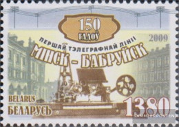 Weißrussland 782 (complete Issue) Unmounted Mint / Never Hinged 2009 Telegraph Line - Bielorussia