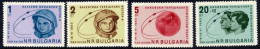 BULGARIA 1963 Vostok 5 And 6 Team Flights Set  MNH / **.  Michel 1394-97 - Unused Stamps