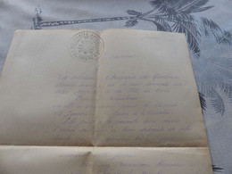 MI-71 , Lettre , La Solidarité Ariègeoise , Narbonne, Manuscrit De 1908 - Unclassified