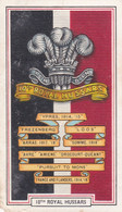 43 10th Royal Hussars  - Army Badges 1939 - Gallaher Cigarette Card - Original - Military - Gallaher